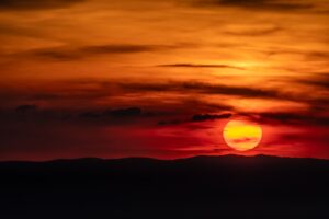 Soleil couchant